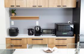 Modern kitchen appliances that save time and effort.